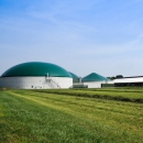 Biogasanlage mit Kuhstall